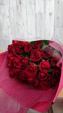 赤バラの花束♪｜「フラワーショップ花よど」　（熊本県天草市の花キューピット加盟店 花屋）のブログ