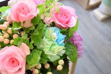 御祝アレンジメント♪｜「フラワーショップ花よど」　（熊本県天草市の花キューピット加盟店 花屋）のブログ