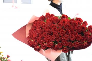 赤バラの花束｜「フラワーショップ花よど」　（熊本県天草市の花キューピット加盟店 花屋）のブログ