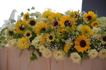 ひまわりブライダル|「フラワーショップ花よど」　（熊本県天草市の花屋）のブログ