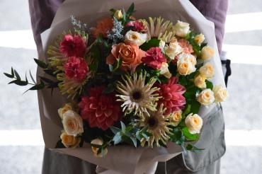 御祝花束♪｜「フラワーショップ花よど」　（熊本県天草市の花キューピット加盟店 花屋）のブログ