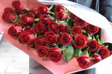 赤バラの花束｜「フラワーショップ花よど」　（熊本県天草市の花キューピット加盟店 花屋）のブログ