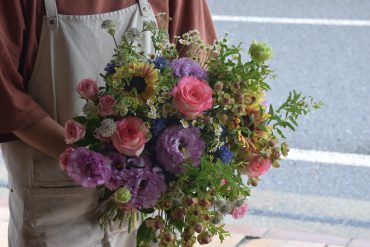 御祝のブーケ♪｜「フラワーショップ花よど」　（熊本県天草市の花キューピット加盟店 花屋）のブログ