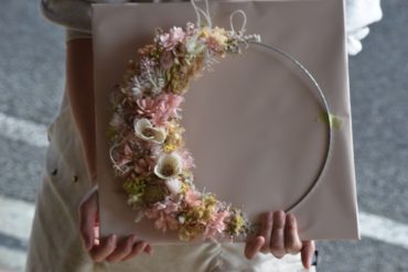 ドライフラワーリース♪｜「フラワーショップ花よど」　（熊本県天草市の花キューピット加盟店 花屋）のブログ