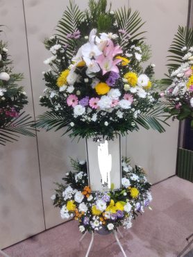 葬儀用生花スタンド｜「フラワーショップ花よど」　（熊本県天草市の花キューピット加盟店 花屋）のブログ
