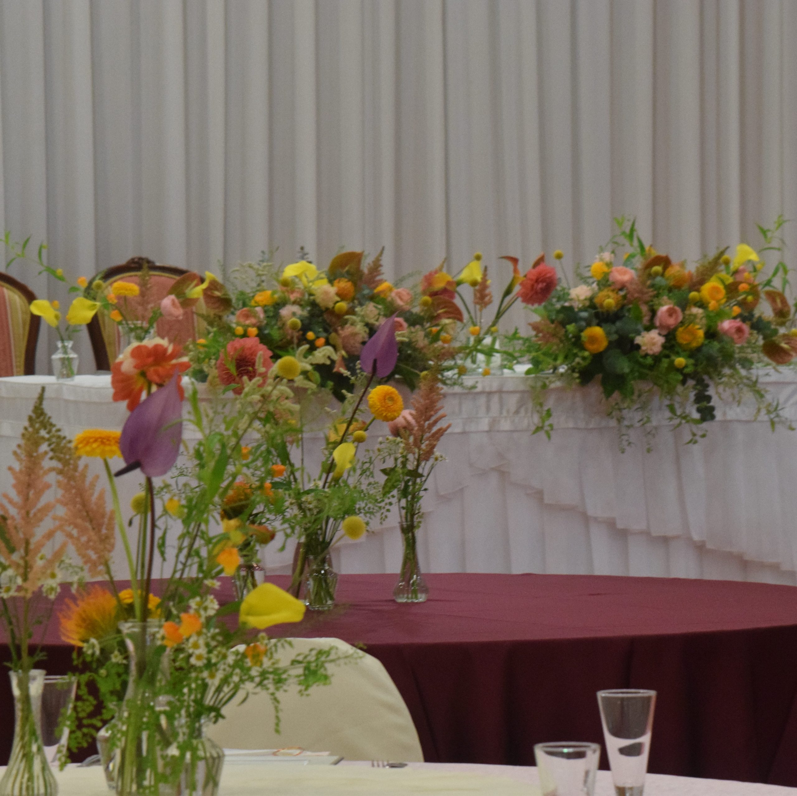 ブライダルフェア装飾｜「フラワーショップ花よど」　（熊本県天草市の花キューピット加盟店 花屋）のブログ