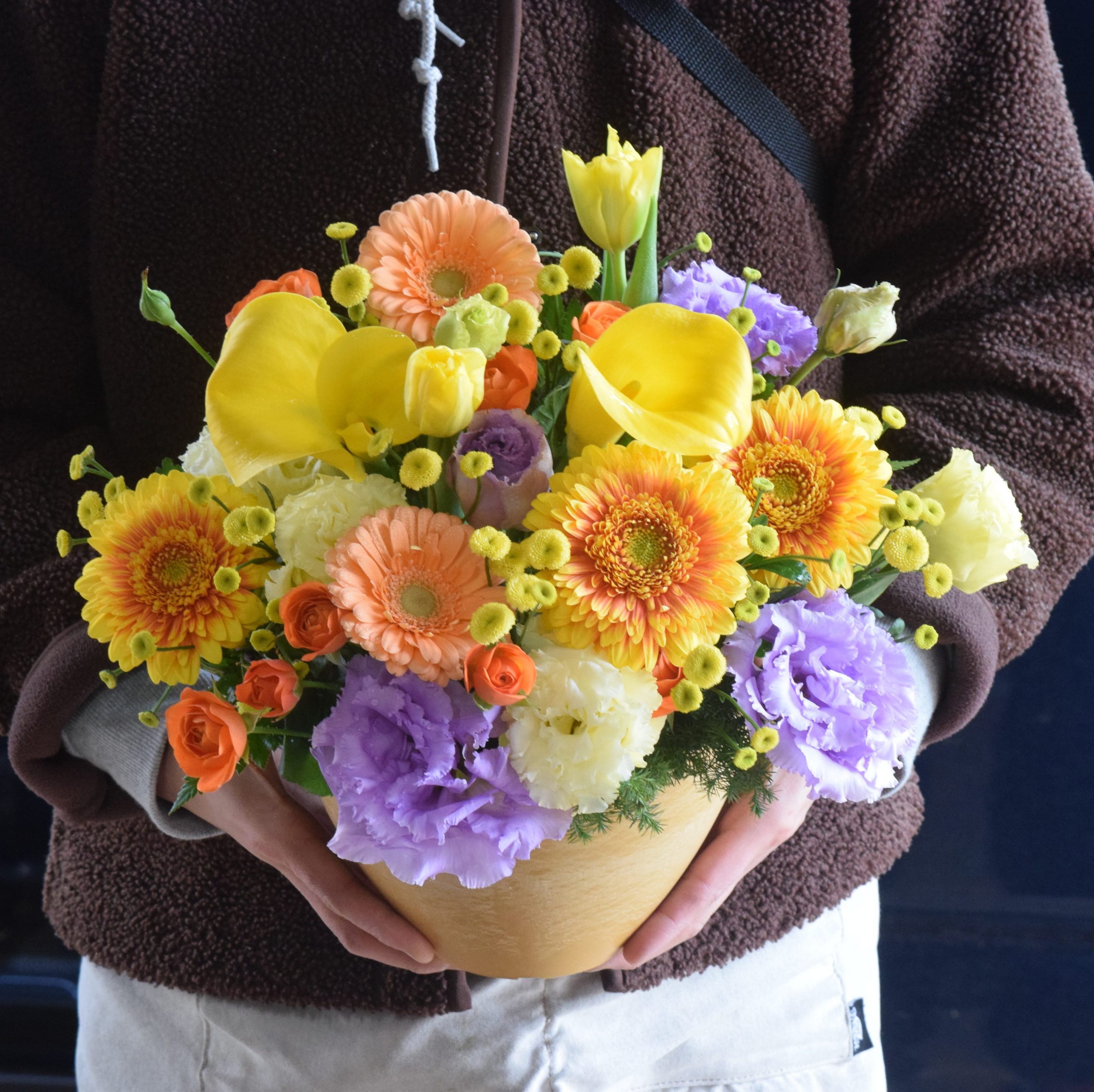 男性用のご退職アレンジメント
