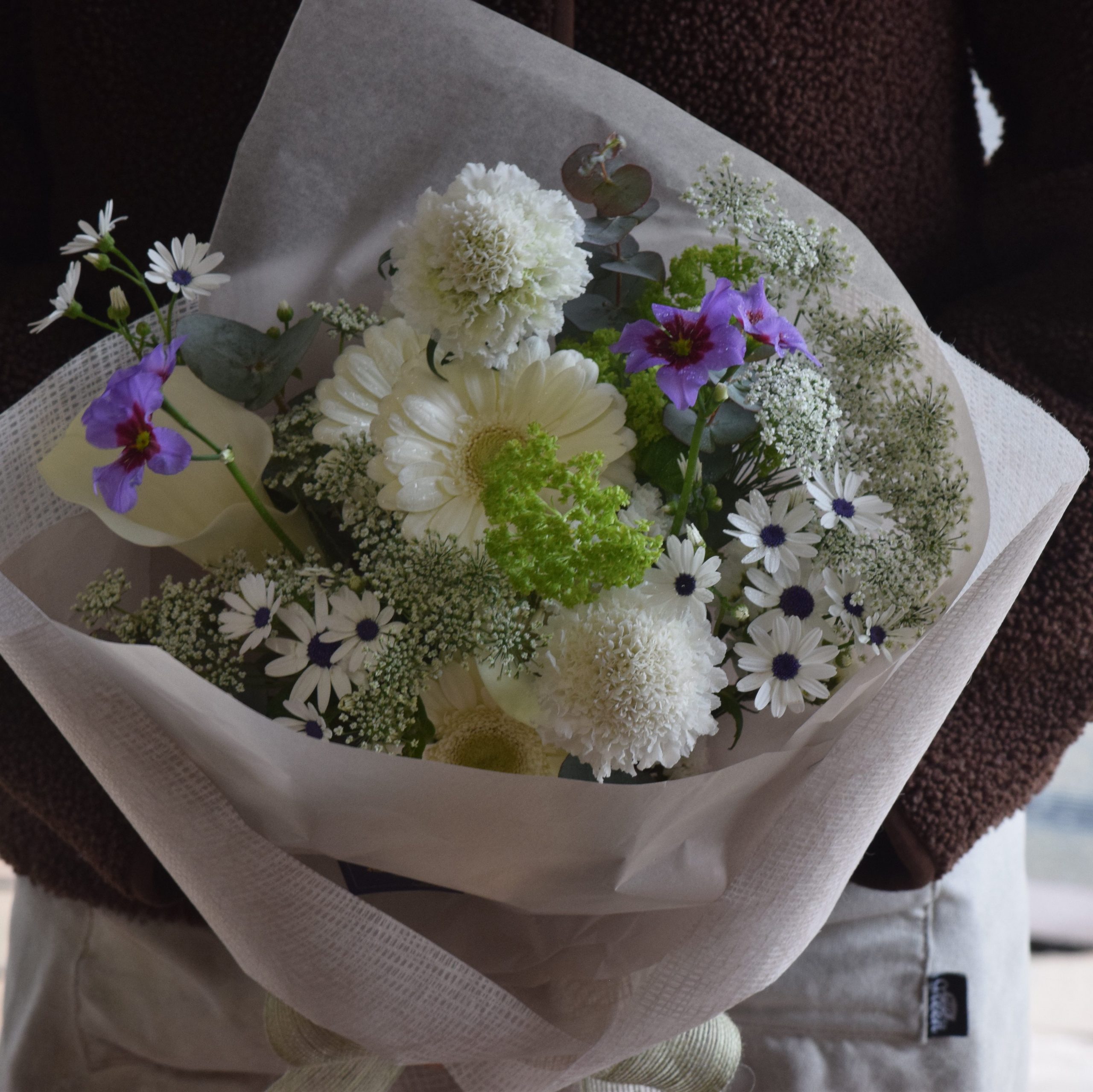 白系御祝bouquet｜「フラワーショップ花よど」　（熊本県天草市の花キューピット加盟店 花屋）のブログ
